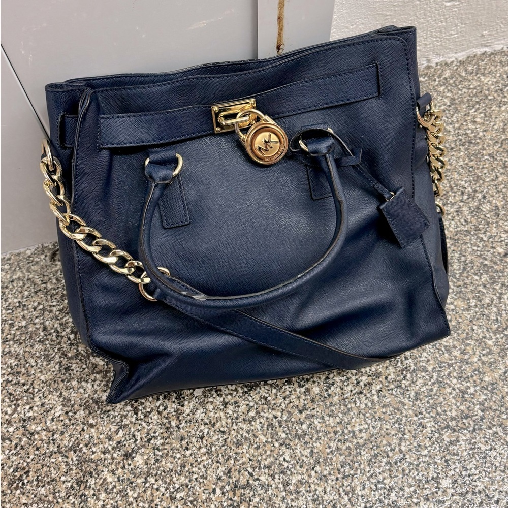 Michael Kors Navy Tote
